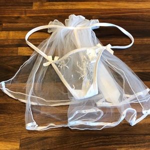 NWOT bridal thong